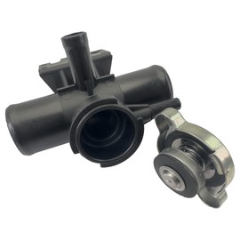 1350A015 Radiator Engine Coolant Filler Neck with Cap Compatible with 2008-2015 Lancer Outlander