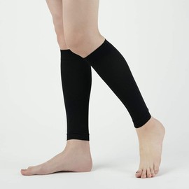 Gunze RSP2 RIZAP Calf Supporter, For Left and Right Use, Women's - Calf Supporter blk