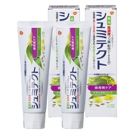 Shumitekt Periodontal Disease Care, Natural Herb Toothpaste, Hypersensitivity Care, Highly Concentrated Fluorine, 1,450 ppm, 2 Bottles