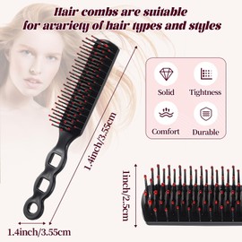 120 Pcs Hair Brushes for Homeless Individually Wrapped for Curly Hair, Women Kids Hotel Homeless Nursing Charity(Pink, 120 PCS)