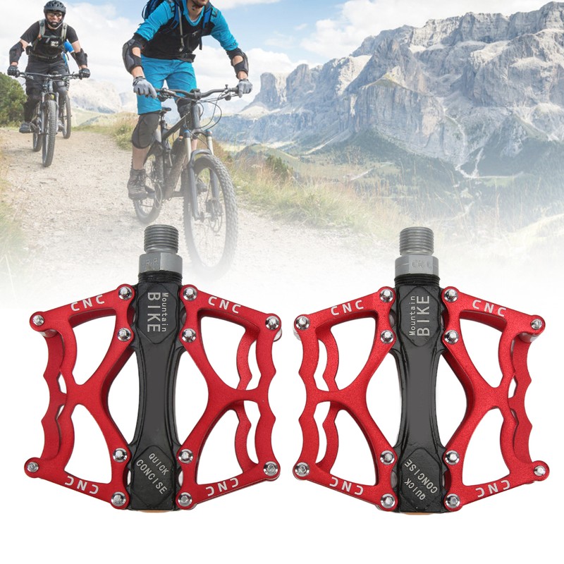 1 Pair Mountain Bike Pedals Aluminum Alloy High Speed Bearing