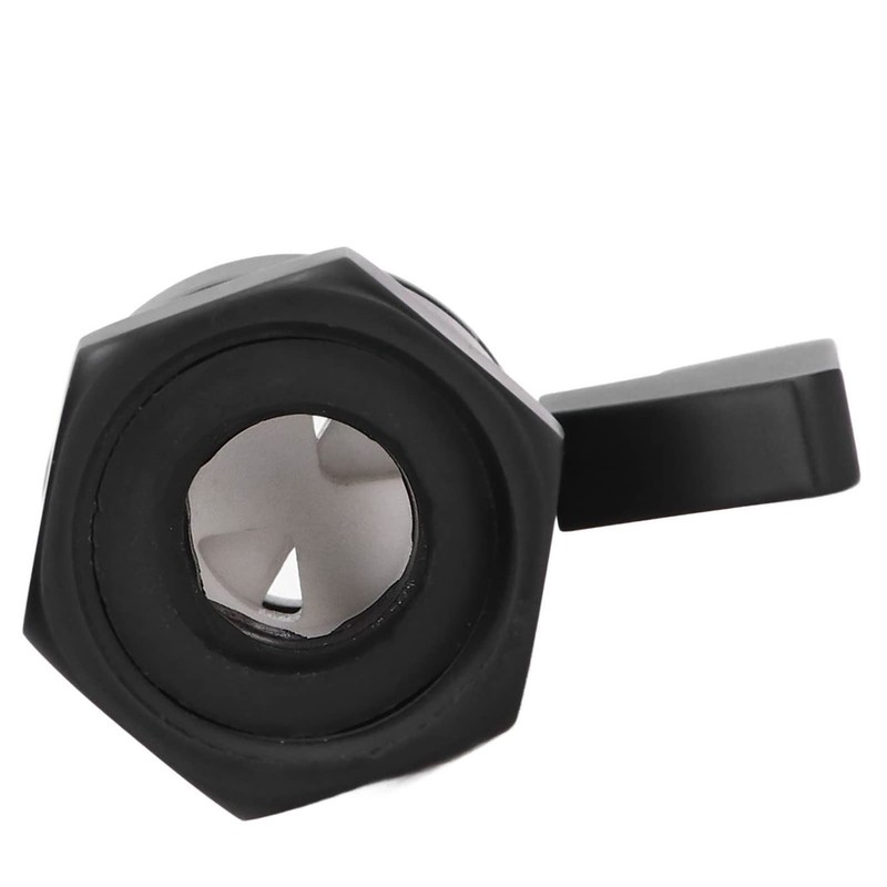 Shutoff Valve, high Efficiency Black Shower Head Valve for Kitchen