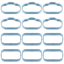 Improved Silicone Rubber Intake Manifold Gaskets Lower & Upper Set Compatible with Jeep Grand Chrysler 200 300 Dodge Charger Ram Replace#:5184562AC