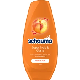 Schauma Schwarzkopf Superfruit & Shine Conditioner (1 x 250 ml), Revitalising Hair Conditioner with Nourishing Formula Strengthens Hair and Gives a Natural Shine
