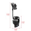 2 in 1 Car Cup Holder Expander Adapter Phone Holder