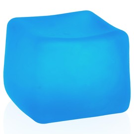MUYMUT Sensory Stress Cube – High-Density Gel Filled Squishy Toy with Matte Texture for Kids & Adults, Calming Anxiety Relief, Fidget Stress Ball, Autism-Supportive, 1-Pack in Blue