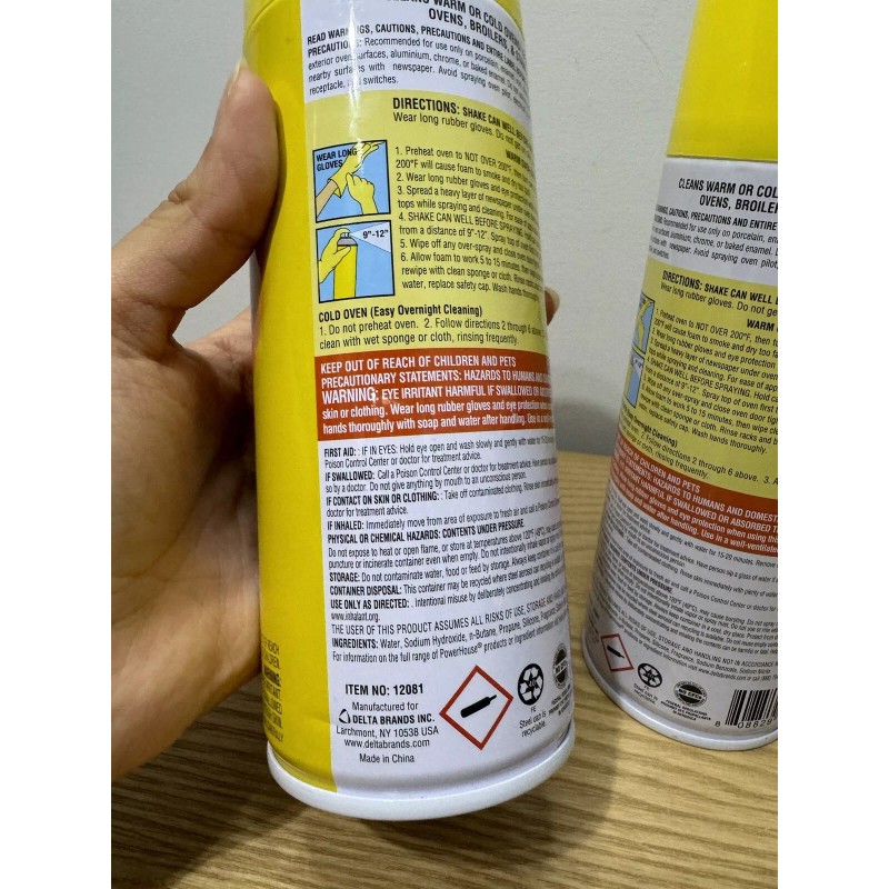 Power House 2 Pack Of Powerhouse Heavy Duty Oven Cleaner