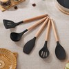 Herogo 5-Piece Cooking Utensils Set, Silicone Kitchen Utensils Set with