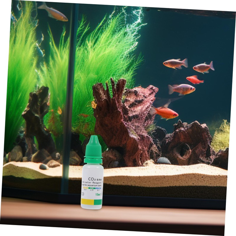 WOONEKY Aquarium Water Tester Co2 Testing Kit Fish Tank Co2