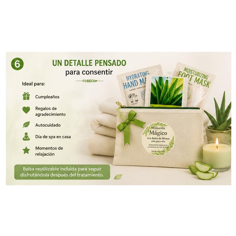 Genérico Kit Autocuidado Calma Aloe Vera Cada Uno