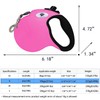 CROWN PAWS 13ft Retractable Dog Leash for Small Breed Dogs