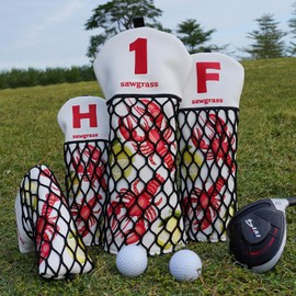 Craftsman Lobster Golf Club Head Covers Funny Golf Headcovers for Fairway Woods Headcovers