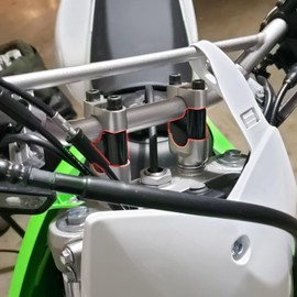 Mofun 1 1/8" 30mm Handlebar Riser Clamp Spacer Universal Compatible with Yamaha Super Tenere Spyder F3 Africa Twin