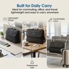 MANHATTAN 17.3-Inch Laptop Shoulder Bag Carrying Case – Briefcase Style,