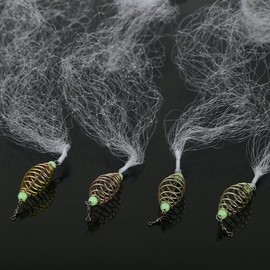 Fishing Net Copper Spring Fishing Cast Net Throw Fishing Net for Bait Trap Fish (8#)