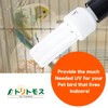 FUNKS UVA UVB Light Bulb for Birds in Captivity 2.4%