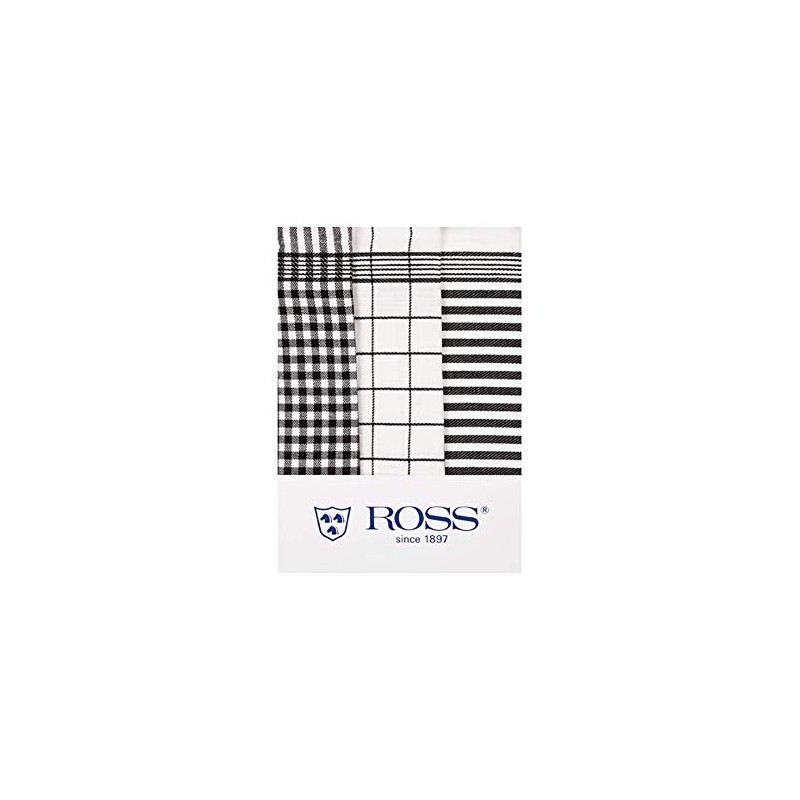 Ross Pack of 3 Cotton Tea Towels Size 50 x