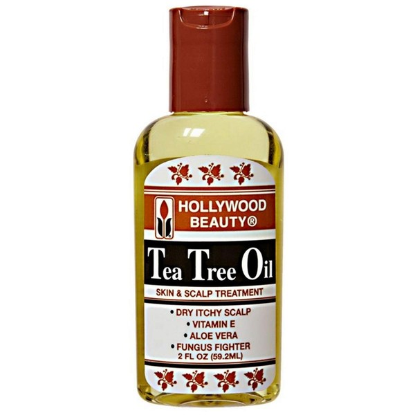Hollywood Beauty Tea Tree Oil 2 Ounce (59ml) (2 Pack)