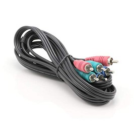 6 ft RGB Component Video Cable - (Red-Green-Blue) Component Cable - DIRECTV, Satellite Dish Comcast - 3 Pack