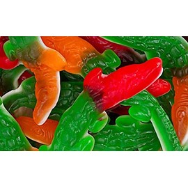 Bayside Candy Gummy Collection - Gummi Collection (Gummy Crocodiles/Gummi Crocodile, 2LB)