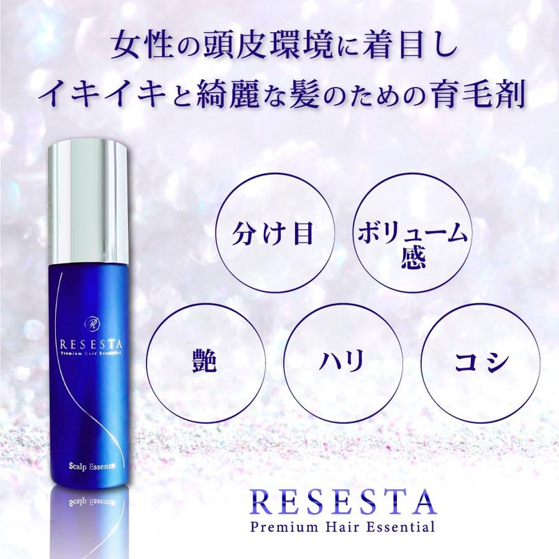 RESESTA Hair Growth Chemicals for Women 3% Residential Scalp Hair