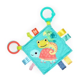 Bright Starts 12619 Kashakasha Cloth Toy, For 0 Months and Up, Fingertips Education, Baby Stroller Toy, Yubisaki Cloth Play, Hand Play