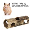 Hamster Toy, All Bamboo Hamster Tunnel Toy Summer Cool Exercise
