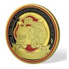 Fire Services Challenge Coin Firefighter's Prayer Coin