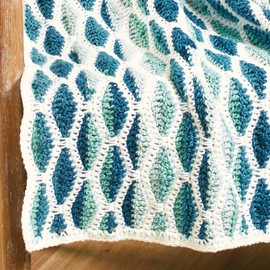 Herrschners Cascade Delight Throw Crochet Kit