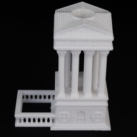 PLAYMATS Greek Temple 8.2 x 9.3 x 15.5 cm Fantasy Dice Tower for RPG and Board Games