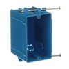 Lamson B118AR-UPC Carlon Single Gang Box With Nail