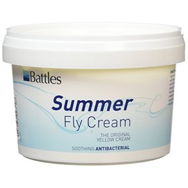 Battles Unisex's Summer Fly Cream, 400 g,White