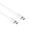 SKKSource White 6ft 100W USB-C to USB-C Data Sync Power