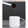HJYDGJ Pack of 2 Reusable Round Coffee Spoons, Coffee Measuring