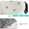COCIVIVRE 3 Pieces Bath Mat Sets, Toilet Mats, Non-Slip, Water