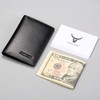 HISCOW Bifold Credit Card Holder 5cc - Full Grain Leather