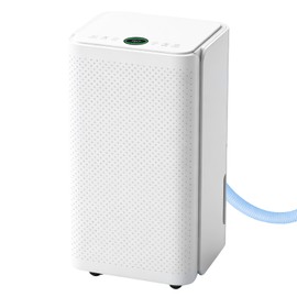 DUMOS 30Pints Dehumidifier with Drain Hose, Most Efficient Energy Star, 2,000 Sq.Ft Dehumidifier for Basement, 0.53 Gallon Tank, Low 38dB, Smart Humidity Ring, Ideal Humidity Remover for Home, Bedroom