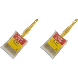 Wooster Brush Q3108-3 Softip Paintbrush, 3-Inch, White (1, Тwo Рack)