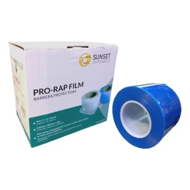 Suncet Barrera Protectora Desechabl Dental Pro-rap Film Sunset Azul