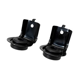 YCUPONE 2pcs Upper Radiator Brackets with Rubber 74171-SNA-A00 Compatible with 2006-2011 Civic 1.3L 1.8L 2.0L 2009-2013 Fit 1.5L