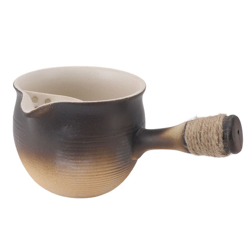 Chinese Ceramic Tea Pot Portable Versatile Large Capacity Side Handle