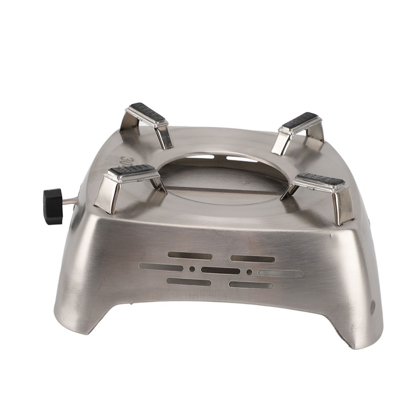 Drawer Type Alcohol Burner One Piece Stainless Steel Sliding Adjustment