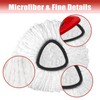Mop Head Replacement for O Cedar Easywring 1-Tank System, Microfiber