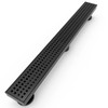 WEBANG 24 Inch Linear Shower Drain Rectangular Floor Drain with
