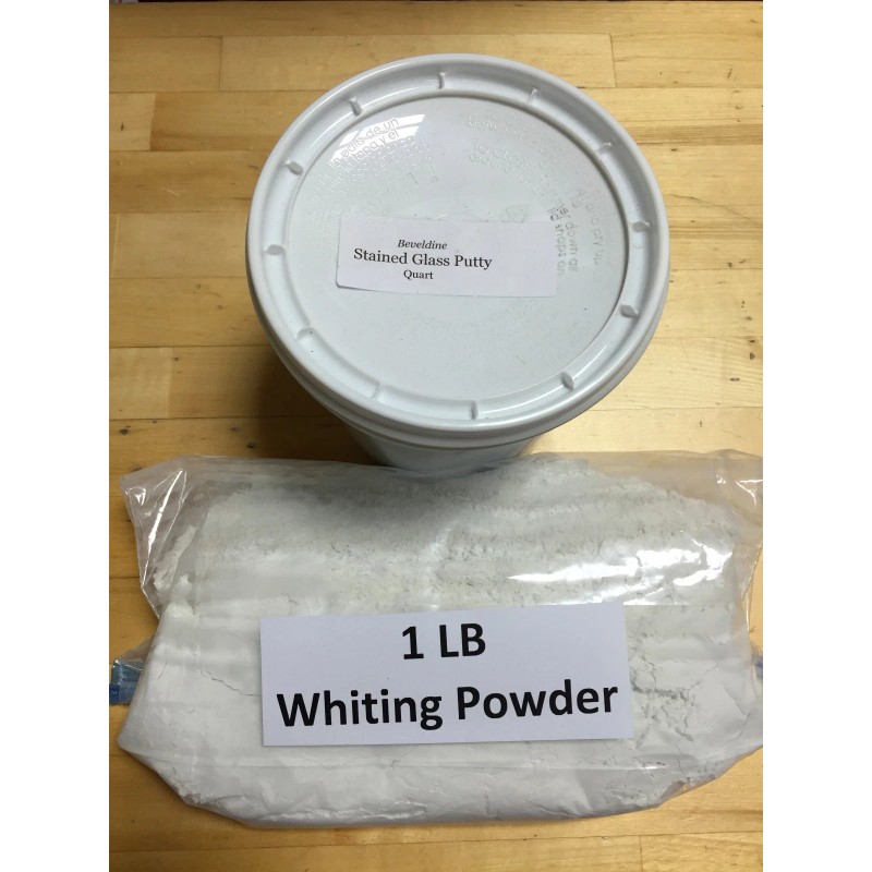 Lead Cement Putty (1/2 Pint) & Whiting Powder (1 LB)