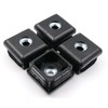 Design61 4 x Threaded Plugs Square Tube Plugs 40 x