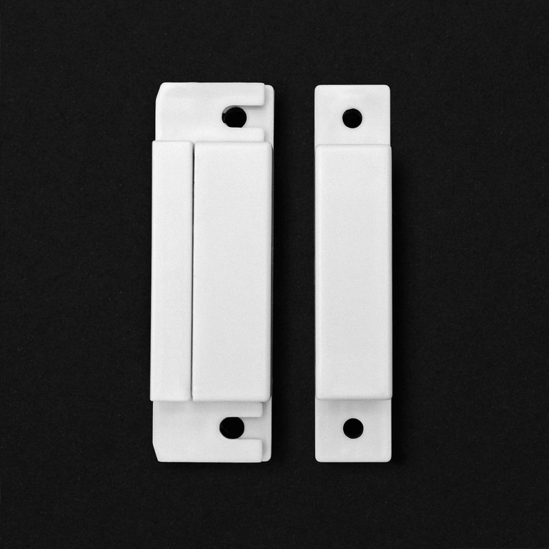 QWORK MC-31 Wired Surface-Mounted NC Magnetic Door Window Contact Sensor