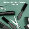 SQULIGT 10 Pcs Barber Clipper Cleaning Brush and 2 Pcs