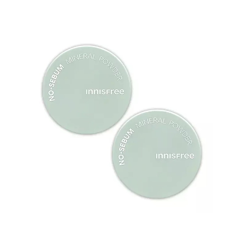 Innisfree 이니스프리 노세범 미네랄 파우더 5g X 2개 Innisfree No-Sebum