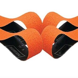 Norton Blaze 2X72 Knifemakers Assortment - 4 or 8 Pack of 36, 60, 80, and 120 grit Premium Ceramic Sanding Sharpening Belts (4 Pack (1 Ea) - 36, 60, 80, 120)